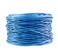 Cable de Red Weiting Cat6 OFCN para Ingeniería, con Cubierta de PVC LSZH, Color Personalizado, para Computadoras, Routers, Switches y Uso en Telecomunicaciones