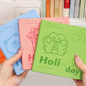 Hochwertige niedliche Mini bedruckte Leder hülle <span class=keywords><strong>Notebook</strong></span> Großhandel A3 Größe Kinder A3-A7 gedruckt Handbuch Square Pocket <span class=keywords><strong>Notebook</strong></span> - Product Image 2