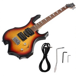 Guitare électrique OEM, style rock, modèle classique, corps en érable, manche en palissandre, 6 cordes, pour débutants adultes, niveau d'entrée de gamme - Product Image 3