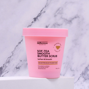 Tùy chỉnh màu sắc 200ml kín trắng hồng nhựa vẻ đẹp PP Jar với nắp Ice Cream chai hình dạng bao bì mỹ phẩm Công suất 50ml - Product Image 3