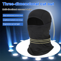 Pasamontañas Cortavientos para Motocicleta Máscara Facial Completa para Esquí Gorro Táctico para Motocross Ciclismo Capucha para Hombres Casco Accesorios de Moto