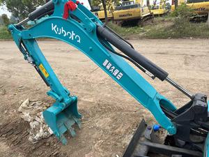 Excavadora de cadenas Kubota U17 usada, miniexcavadora de segunda mano con motor original de Japón en buen estado para proyectos de construcción. - Product Image 6