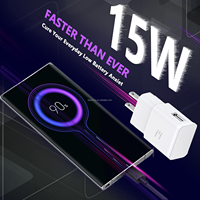 Bloc de charge rapide 15W pour Samsung Chargeur mural USB 15W Adaptateur secteur pour Samsung Galaxy S22/ S21/ S20/ S10/ S10e/ S9 Plus/ S8
