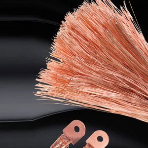 Heavy Duty 1/0 AWG Pure Copper Jumper <b>Cables</b>, 1-5M Car <b>Battery</b> Booster <b>Cables</b> with Alligator Clips for 12V/24V Emergency Start - Product Image 5