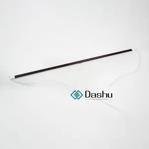 DaShu 1500w kızılötesi orta dalga kuvars halojen kızılötesi kuvars ampul ısı lambası kızılötesi ısıtıcı lamba