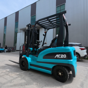 Carretilla elevadora con asiento eléctrico 3T 60V con <span class=keywords><strong>4</strong></span> ruedas y altura de elevación de 3000mm para manejo de materiales resistentes y estabilidad mejorada - Product Image 4