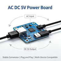 Module d'alimentation à découpage AC/DC 5V, convertisseur de tension AC110-220V vers DC5V pour écran LED et moniteur