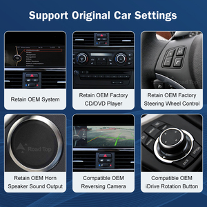 Écran tactile sans fil Apple CarPlay Android Auto 8.8 "pour <span class=keywords><strong>BMW</strong></span> Série 3 E90 <span class=keywords><strong>E91</strong></span> E92 E93 2005-2011 CCC <span class=keywords><strong>CIC</strong></span> - Product Image 5