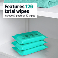 Lingettes humides jetables personnalisées, compatibles avec les égouts, conformes INDA/EDANA GD4, sans alcool, biodégradables, pour adultes, avec aloe vera