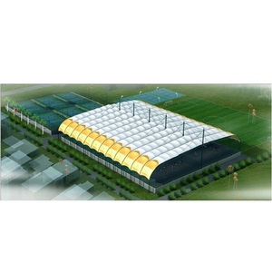PVDF PTFE impermeable Fútbol Tenis canchas deportivas tienda <span class=keywords><strong>techo</strong></span> tensión membrana estructuras para exterior estadio <span class=keywords><strong>techo</strong></span> - Product Image 1