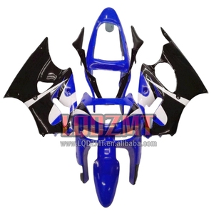 Bodys para <span class=keywords><strong>KAWASAKI</strong></span> <span class=keywords><strong>NINJA</strong></span> ZX 6R 636 6 R 600CC <span class=keywords><strong>600</strong></span> CC ZX6R 98 99 36LQ.111 2017 ZX636 ZX600 azul negro ZX-636 1998 <span class=keywords><strong>1999</strong></span> carenados - Product Image 1