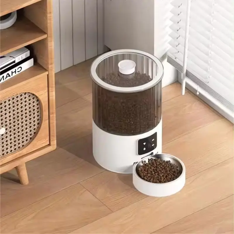 Smart 9l Grote Capaciteit Draagbare Thuis Vacuüm Wifi Huisdiervoeder App Timing Op Afstand Voeden Automatische Honden-En Kattenvoer