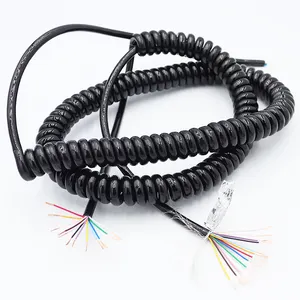 OEM/ODM directo al por mayor precio marca cable eléctrico de alta calidad 3-12 núcleo de fábrica fabricante de cable en espiral