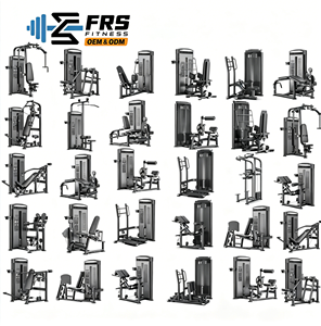 Équipement de musculation commercial FRS, ensemble complet, haute qualité, sécurité, durable, machine Smith réglable, fitness pour club/hôtel/usage domestique, 180 kg - Product Image 1