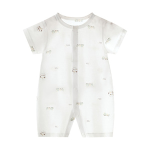 Mameluco de <span class=keywords><strong>Bebé</strong></span> de Mezcla de Algodón con Cierre de Botones a Presión, Ropa de <span class=keywords><strong>Verano</strong></span> para Bebés, Variante - Product Image 1