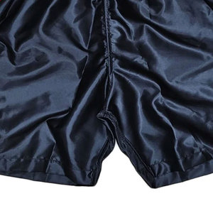 Shorts de boxe personnalisés OEM, respirants, séchage rapide, pour entraînement d'arts martiaux, avec logo frontal, haute qualité pour hommes - Product Image 4