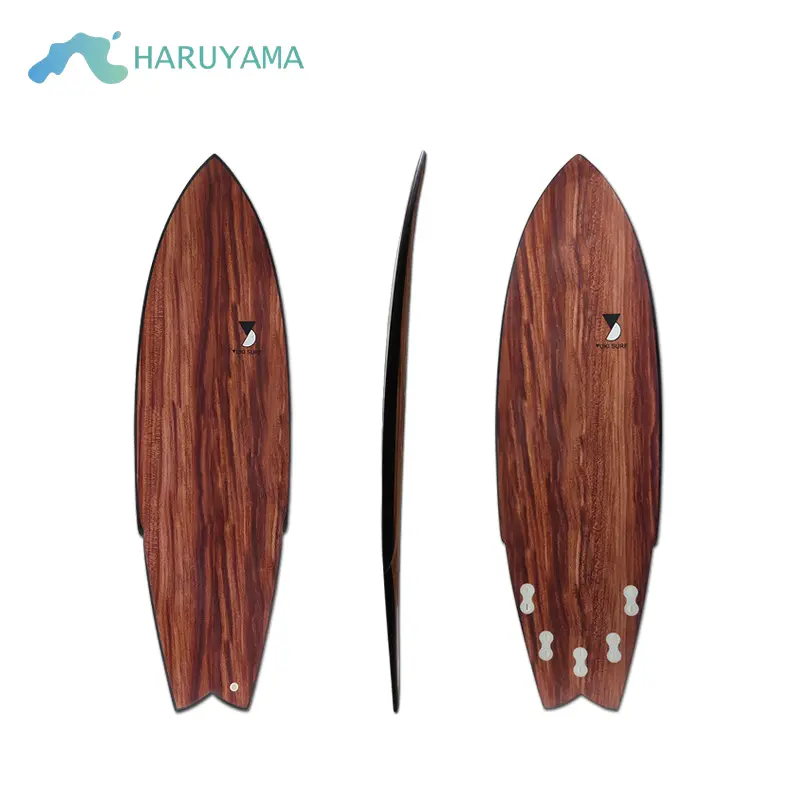 Surfing surfboard shortboard wood hard board wood Short surfboard Surfing