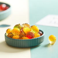 Bonbons en gros très demandés, saveur fruitée, bonbons en cristal 3D, snacks halal, bonbons gélifiés en vrac