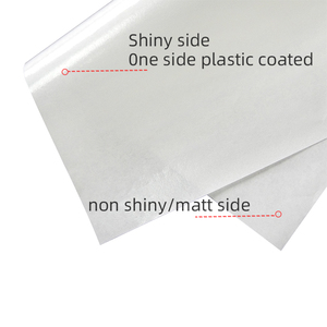 Custom One Side Shiny Plastic Coating Home Inkjet Printer Printing on <strong>Fabric</strong> Using <strong>Freezer</strong> Paper