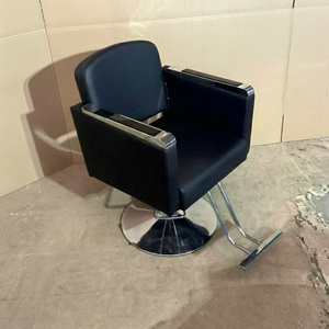 Hair Salon Barber Chair Rotatable 360 Degree Height Adjustable PU Leather High Density Sponge Commercial Use - Product Image 6