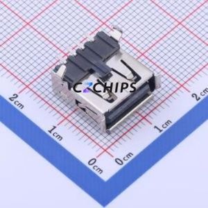 903-132A2021S10110 USB Connector SMD Connector ( Connector Type: Type-A )( Protocol Standard: USB 2.0 )( Gender: Female ) - Product Image 1