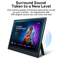 Moniteur LCD d'ordinateur de jeu 15 pouces portable de bonne qualité pour ordinateur portable