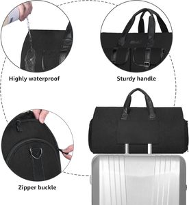 Muestra Gratuita, Precio de Fábrica, Bolsa de Viaje Impermeable Plegable de Lona Personalizada de Alta Calidad al por Mayor - Product Image 4