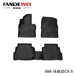 Alfombrillas de goma TPV impermeables para coche, alfombrilla para maletero para JEEP WRANGLER JK JL Gladiator JT MAZDA BT50 CX30 <span class=keywords><strong>CX3</strong></span> CX5 CX8, alfombra para maletero - Product Image 6