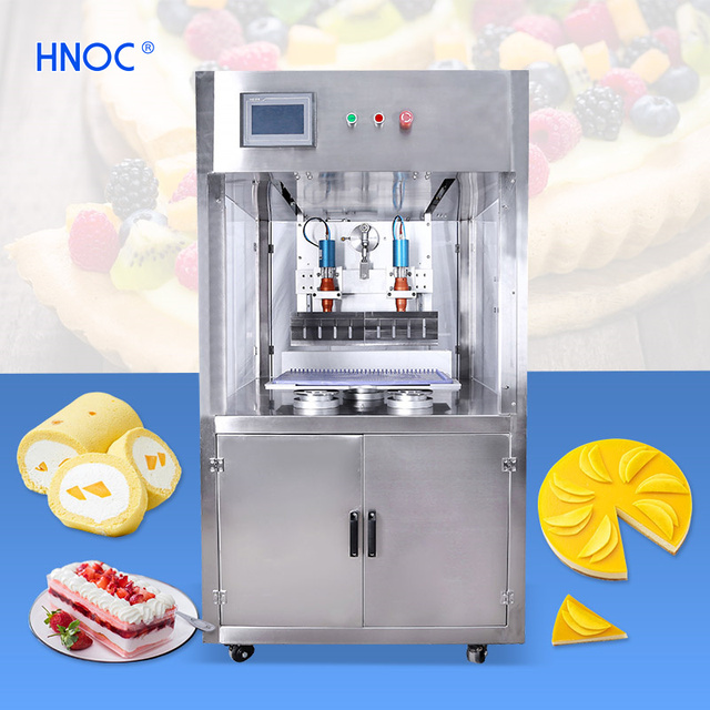 HNOC Professional Round Cake Pastry Cut Machine Ultrasonic Mozzarella Cheese Cut Machines for Cake