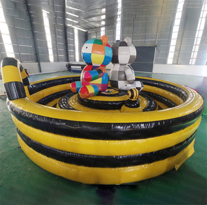 Castillo Inflable Redondo para Fiestas, Tipo Moonwalk, Material de PVC, Certificado CE, Uso Comercial, Castillo Inflable para Fiestas - Product Image 2