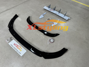 XLstyling voiture pare-chocs avant séparateur standard lèvre côté jupe <span class=keywords><strong>GTI</strong></span> diffuseur arrière extension R becquet pour <span class=keywords><strong>Golf</strong></span> MK 8 kit carrosserie - Product Image 2