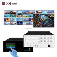 Conmutador de Matriz 4K Sin Interrupciones 4x28 HD.MI, Conmutador de Matriz de Video para Estudio de Transmisión, Centro de Comando, Sistema de Visualización AV Profesional
