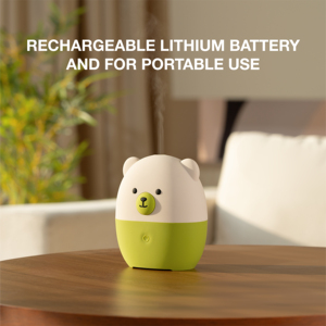 Diffuseur d'ours animal de conception populaire Diffuseur portatif de batterie au lithium rechargeable en caoutchouc souple Diffuseur atténué - Product Image 5