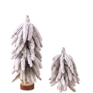 Adorno navideño <span class=keywords><strong>de</strong></span> árbol <span class=keywords><strong>de</strong></span> Navidad con efecto <span class=keywords><strong>de</strong></span> nieve para escritorio, árbol <span class=keywords><strong>de</strong></span> Navidad tipo torre, árbol <span class=keywords><strong>de</strong></span> cedro, mini árbol <span class=keywords><strong>de</strong></span> Navidad <span class=keywords><strong>de</strong></span> PE - Product Image 1