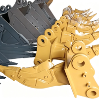 Accessoire Ripper pour Excavatrice 16-45 Tonnes, Ripper Hydraulique avec Pointe en Acier Résistant aux Usures, Outil de Démolition pour Exploitation Minière pour CAT OEM/ODM