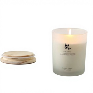 Günstige Handgemachte Duftkerzen aus Sojawachs Luxuriöse Glaskerzen & Raumduft Valentinstag-Geschenk - Product Image 1