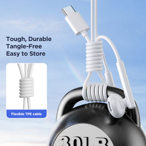 JOYROOM Écouteurs intra-auriculaires filaires de type C pour <span class=keywords><strong>Samsung</strong></span> - Product Image 4