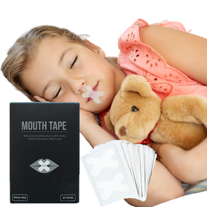 Cinta Adhesiva para Dormir, Mantiene la Boca Cerrada Durante el Sueño, Tiras para Dormir que Detienen los Ronquidos para una Mejor Respiración Nasal, Alivio de Ronquidos - Product Image 1