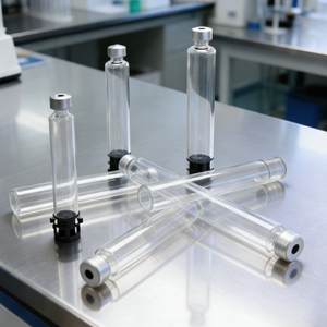 Kartrid Kaca 1.5ml 1.8ml 3ml untuk Injeksi Insulin Bioteknologi Terapi Gen Laboratorium Botol Obat Kaca Steril - Product Image 4