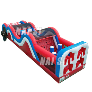 Inflatable trở ngại đua Bouncer khóa học trở ngại tấn công Khóa Học Lễ Hội Thể Thao nhảy trò chơi ngoài trời trò chơi cho người lớn và trẻ em - Product Image 1