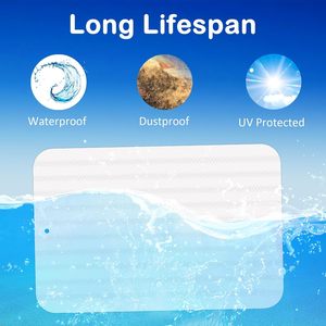 Securun metallo bianco riflettente segno-18*<span class=keywords><strong>12</strong></span> "metallo resistente alle intemperie senza ruggine, superficie impermeabile per uso interno/esterno - Product Image 5