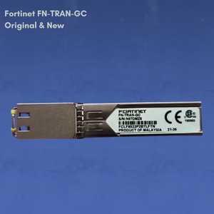 โมดูลรับส่งสัญญาณไฟเบอร์ Fortinet Original FN-TRAN-GC SFP-TX 1000BASE-TX Copper SFP-RJ45 100m RJ45 10G LC Duplex 40km SFP+ - Product Image 3