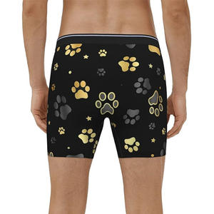 Wholesale <strong>Boxer</strong> Cute Cat Paw Men's Underwear Digital Print <strong>clear</strong> Pattern Men's <strong>Boxer</strong> <strong>Briefs</strong> Custom Size Short Underwear - Product Image 5