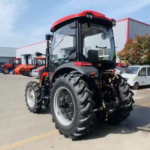Tractor agrícola multifuncional grande de 100HP con motor diésel 4WD para operaciones agrícolas y de jardinería - Product Image 4