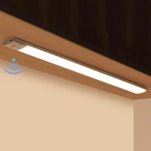Barre éclairée <span class=keywords><strong>Led</strong></span> Batterie rechargeable sous les lumières de l'armoire <span class=keywords><strong>Lampe</strong></span> à <span class=keywords><strong>led</strong></span> à capteur <span class=keywords><strong>pour</strong></span> les lumières des armoires de cuisine - Product Image 2