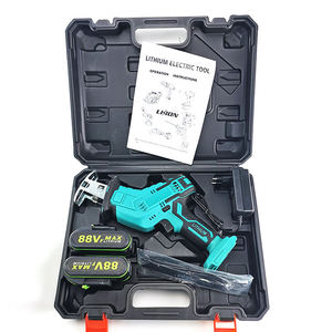 Scie à bois alternative électrique sans fil au lithium de qualité industrielle et bricolage Scie <span class=keywords><strong>sabre</strong></span> domestique Scie à métaux Source d'alimentation à piles - Product Image 4