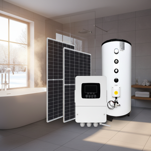 מחמם מים סולארי MPPT 5K גייזר מערכת מפוצלת אינברטר חימום בקרת אפליקציית SmartLife לשימוש במלונות, חוץ, מוסכים, מתכת, אנרגיה - Product Image 1