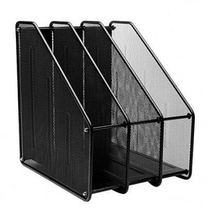 Mesh Magazine File Holder Desk Organizer File <b>Folder</b> <b>Document</b> Rack <b>for</b> Office Organization and Storage - Product Image 2