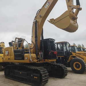 Excavatrice sur chenilles Caterpillar 336D d'occasion, 36 tonnes, pour la construction et l'agriculture, faible nombre d'heures de travail, pour travaux de terrassement. - Product Image 1
