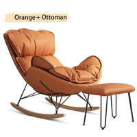 Canapé simple inclinable nordique de haute qualité chaise berçante pour salon chambre hôtel utiliser canapé paresseux pour le ménage